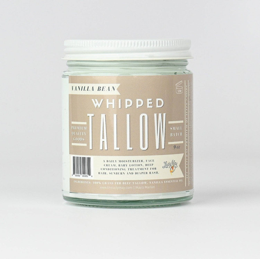 Vanilla Whipped Tallow | All Natural Grass Fed Beef Tallow Moisturizer - Echo Market