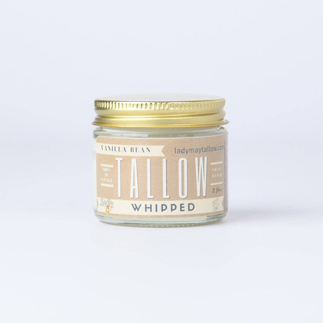 Vanilla Whipped Tallow | All Natural Grass Fed Beef Tallow Moisturizer - Echo Market