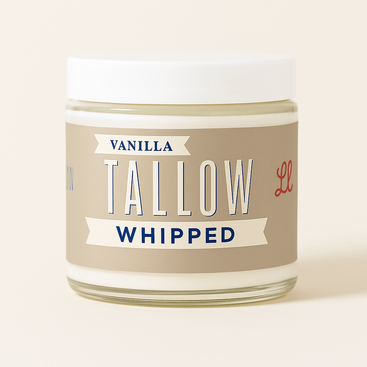 Vanilla Whipped Tallow | All Natural Grass Fed Beef Tallow Moisturizer - Echo Market