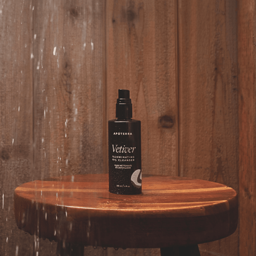 Brown bottle labeled &