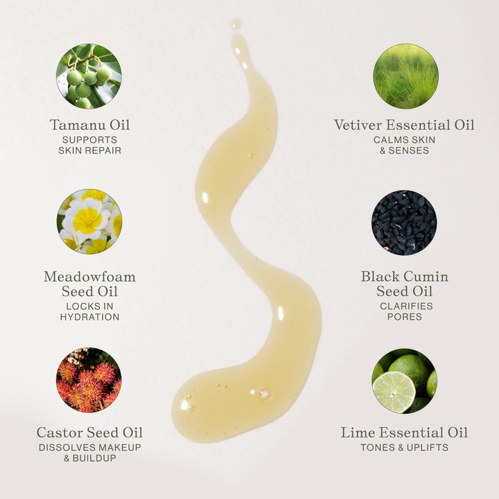 Vetiver Illuminating Oil Cleanser - Echo Market