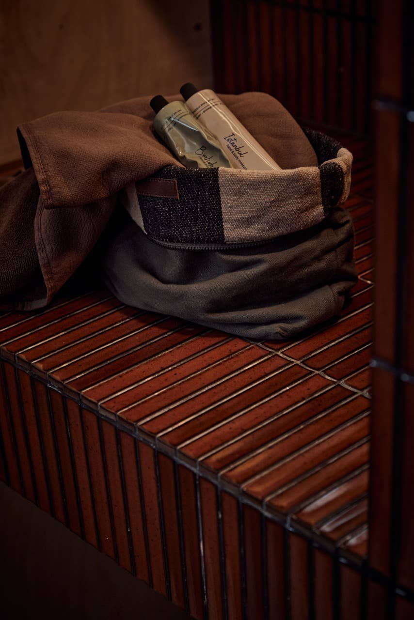 Vintage Wash Towel Collection | Chocolate - Echo Market