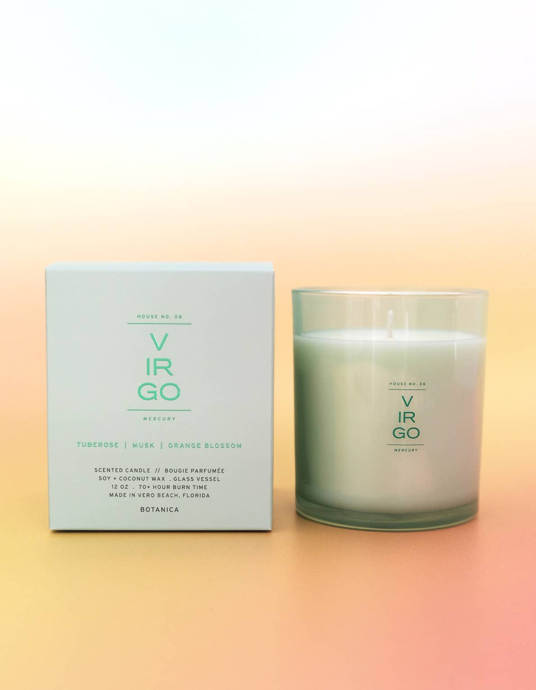 Virgo Zodiac Candle - Echo Market