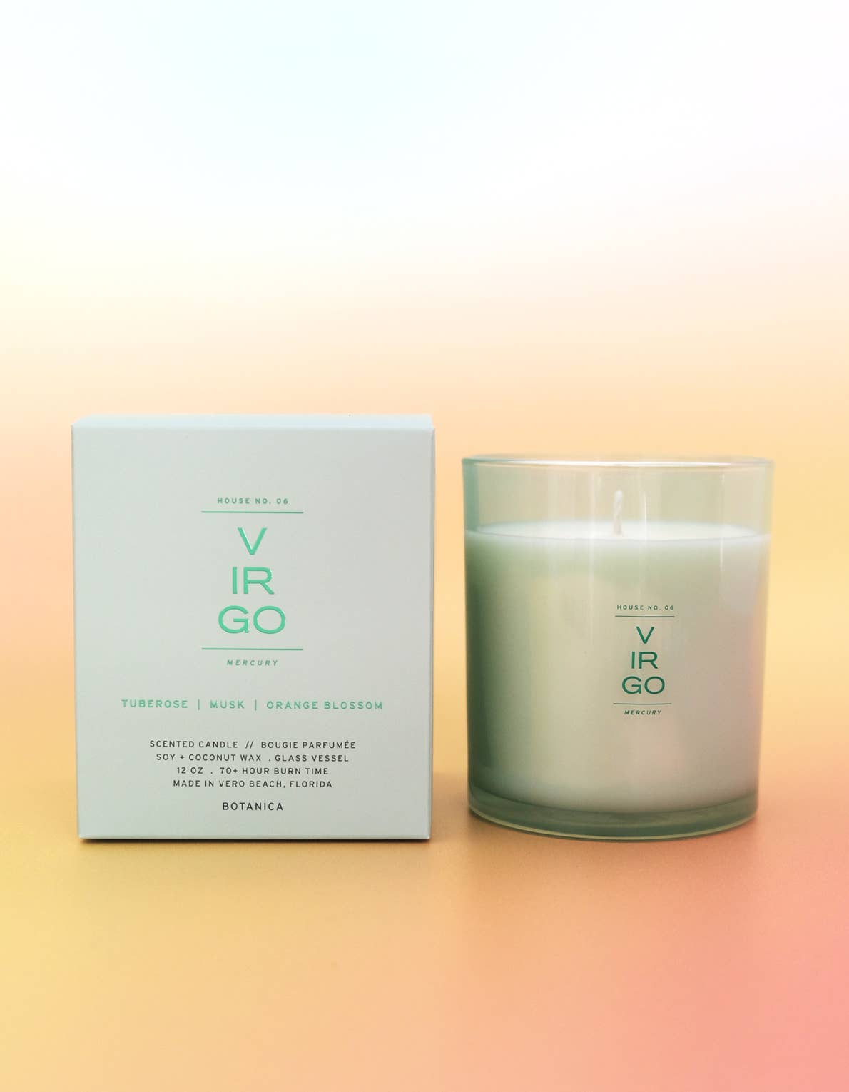 Virgo Zodiac Candle - Echo Market
