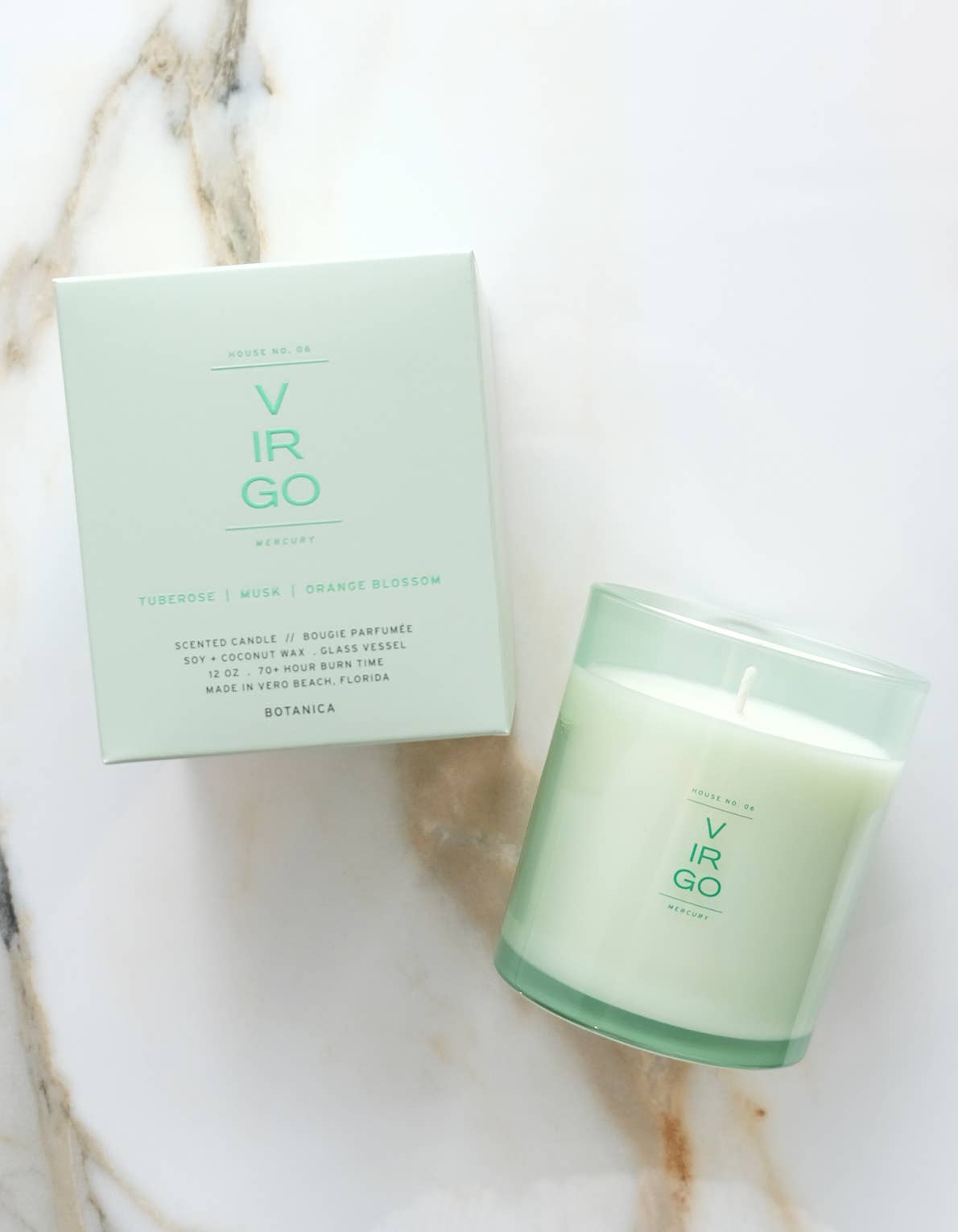 Virgo Zodiac Candle - Echo Market