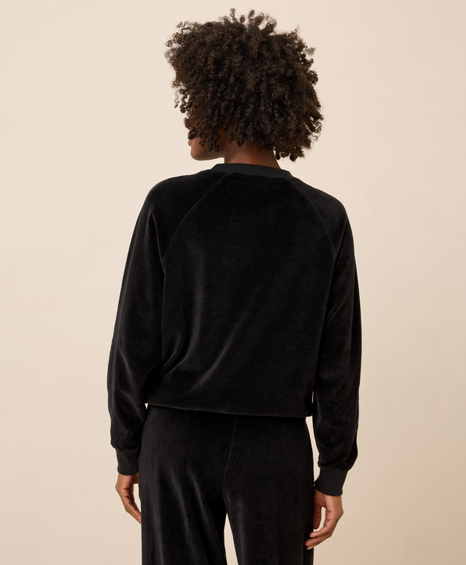 Women's Pure Velour Crew Sweatshirt