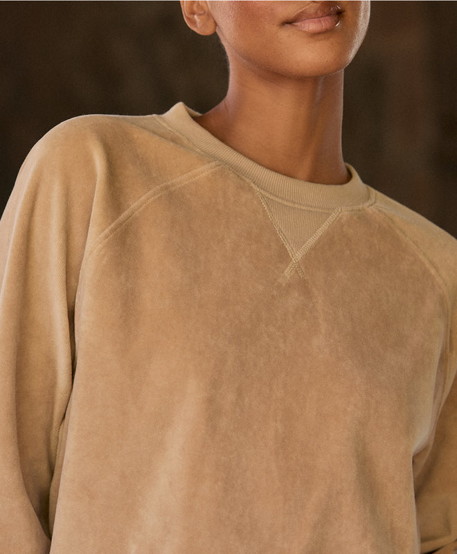 Women's Pure Velour Crew Sweatshirt