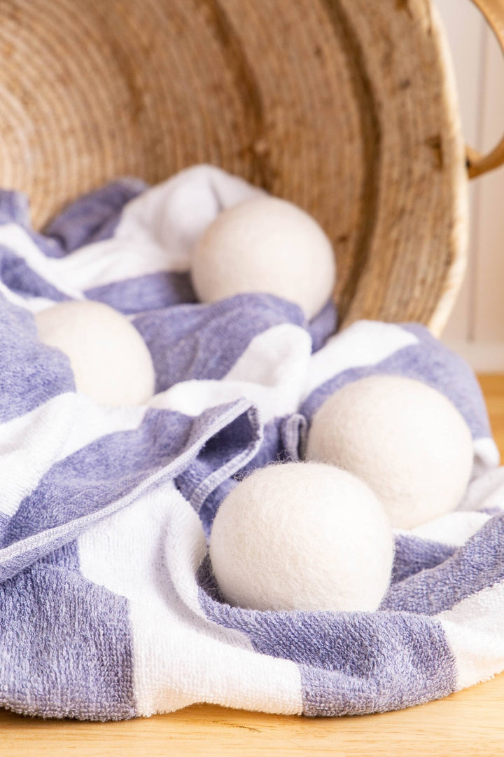 White Eco Wool Dryer Balls - Echo Market