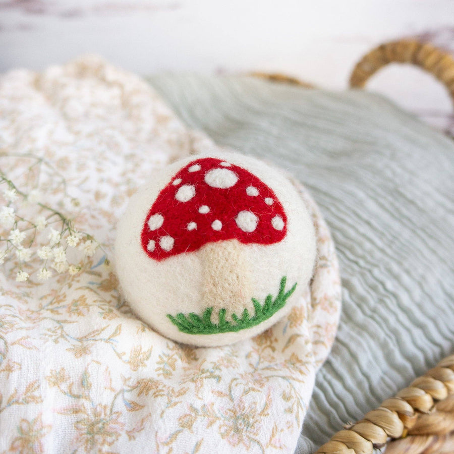 White Mushroom Eco Dryer Balls - Echo Market