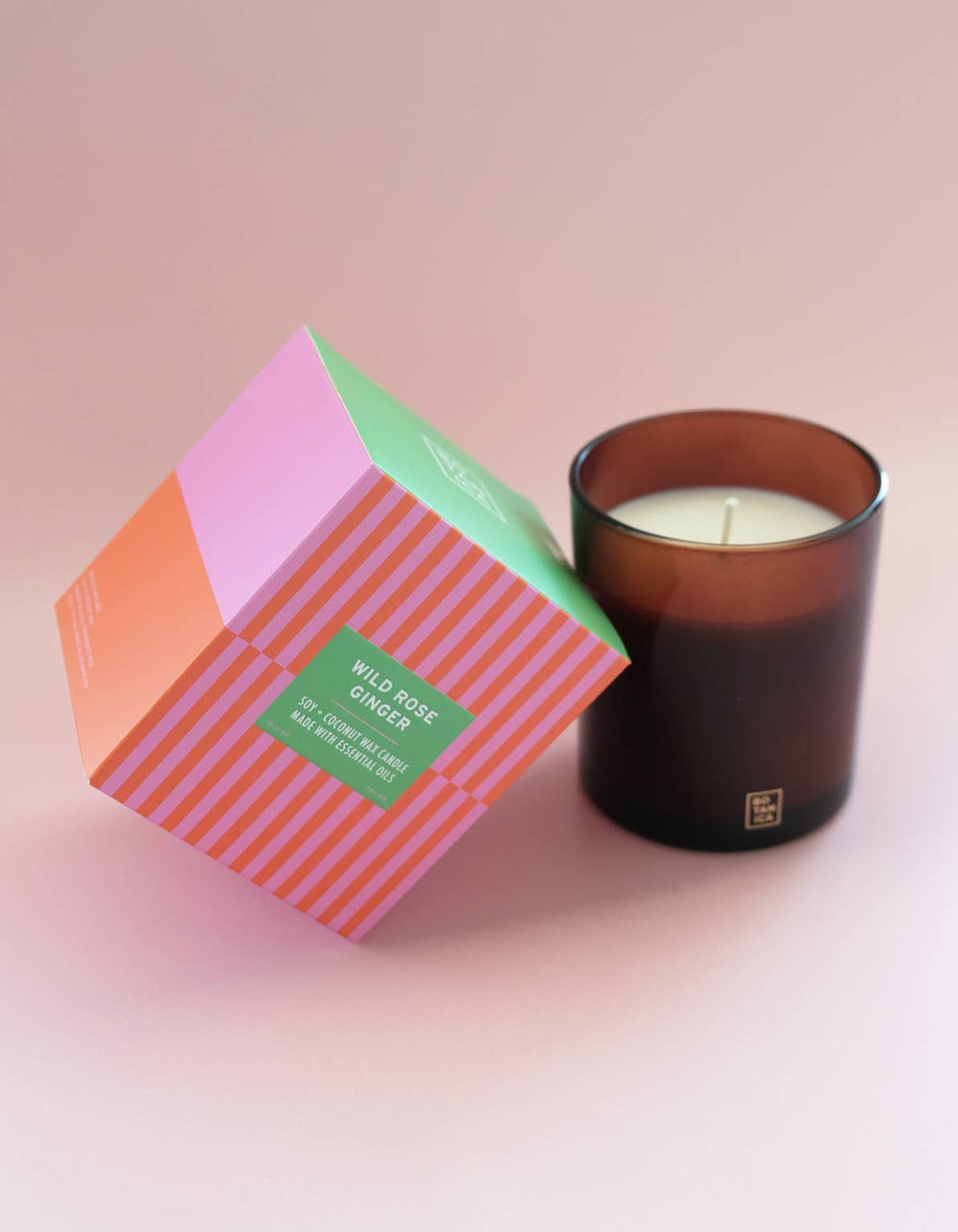 Wild Rose + Ginger Candle - Echo Market