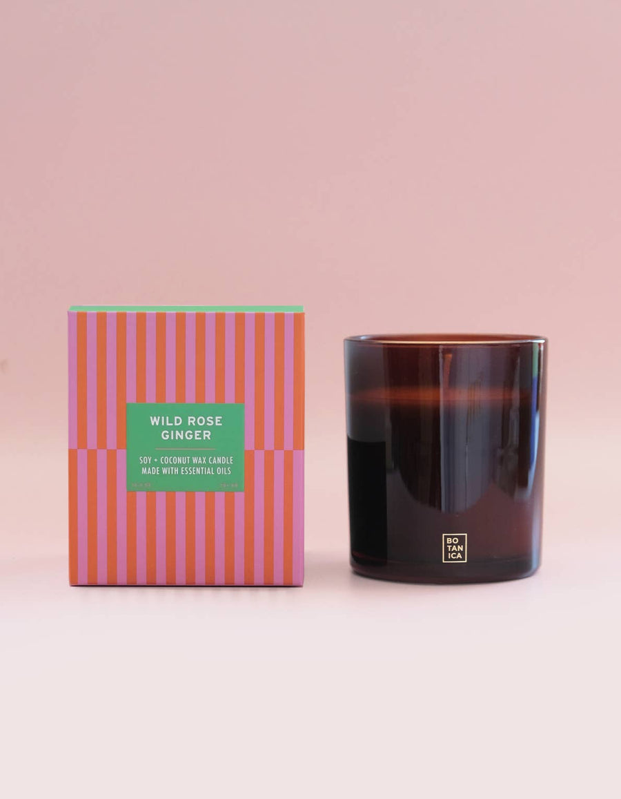Wild Rose + Ginger Candle - Echo Market