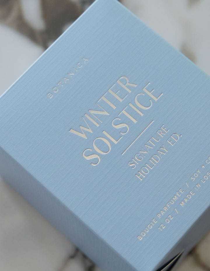Winter Solstice Holiday Candle - Echo Market