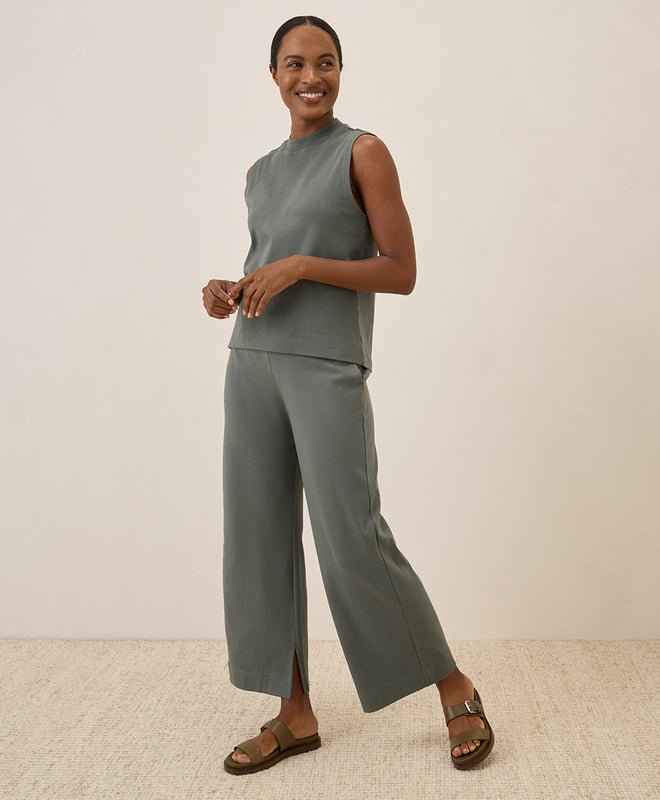 Women’s Airplane Mock Neck Shell - Echo Market