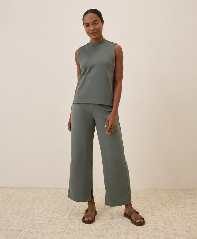 Women’s Airplane Mock Neck Shell - Echo Market