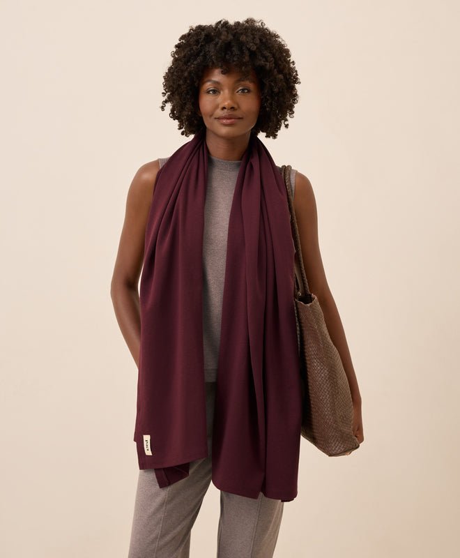 Women's Airplane Travel Scarf Wrap - Echo Market