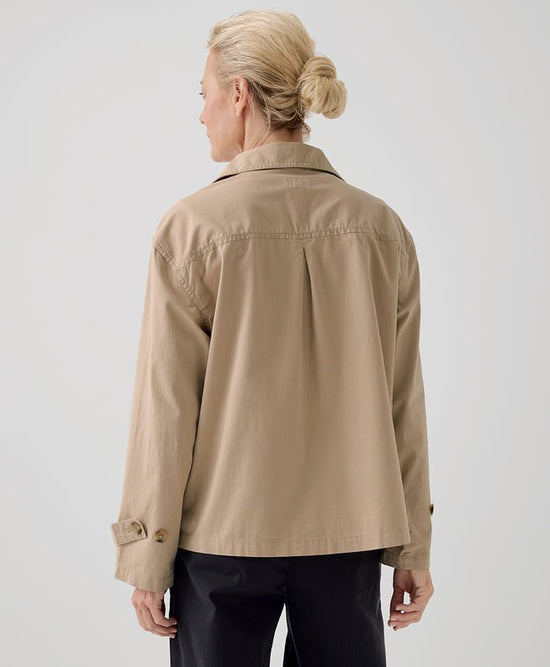 Women's Boulevard Brushed Twill Double Breasted Light Jacket - Echo Market