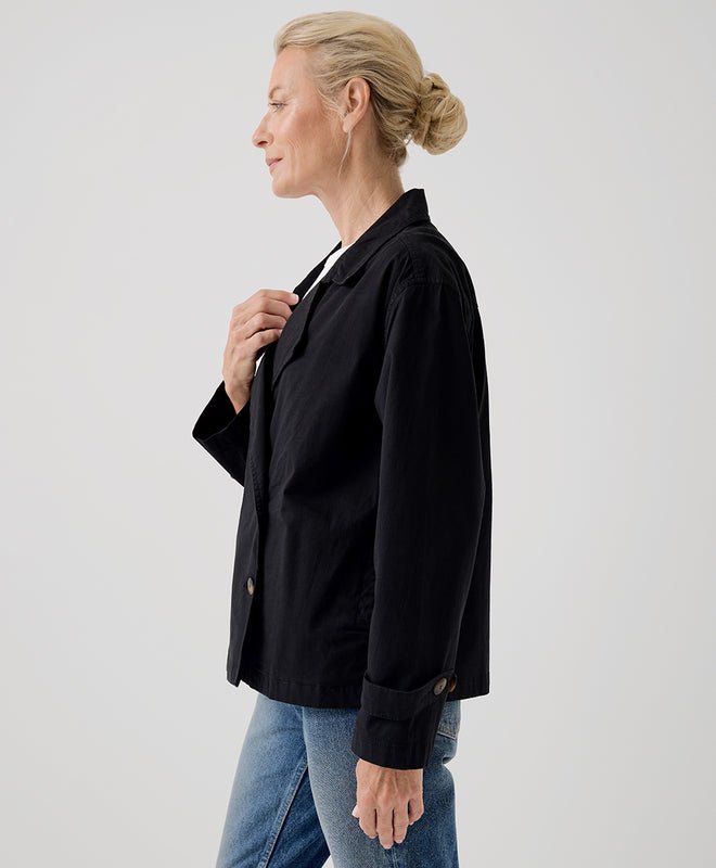 Women's Boulevard Brushed Twill Double Breasted Light Jacket - Echo Market