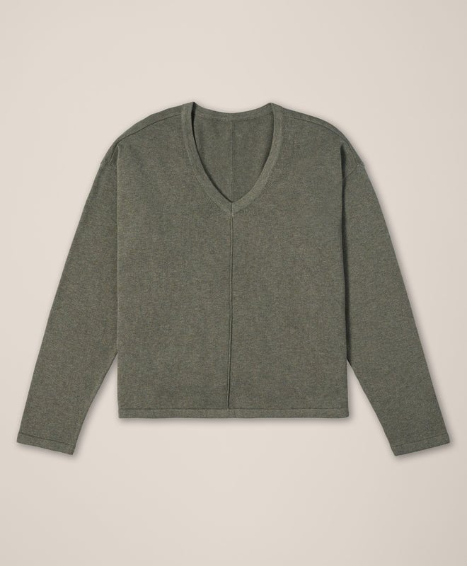 Women's Classic Fine Knit Relaxed Sweater - Echo Market