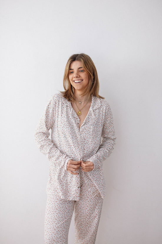 Women's Classic Pajama Set | Rosy - Echo Market