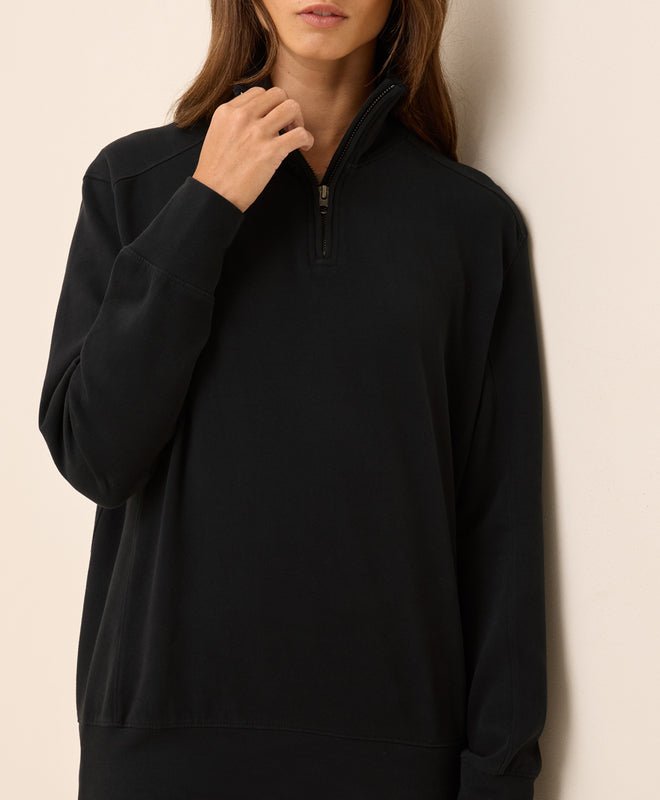 Women's CloudKnit Half Zip - Echo Market
