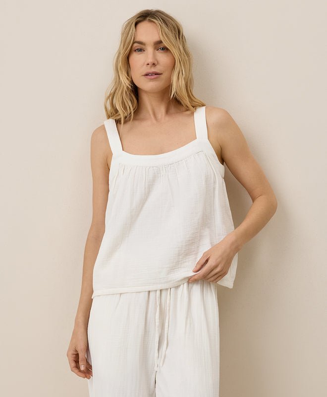 Women's Coastal Double Gauze Breezy Cami - Echo Market