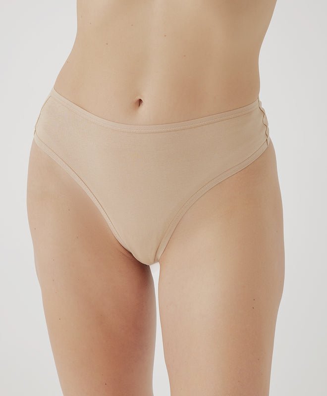 Women’s Everyday High Rise Thong - Echo Market