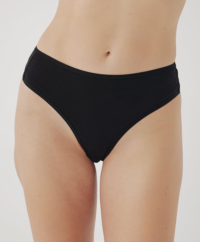 Women’s Everyday High Rise Thong - Echo Market