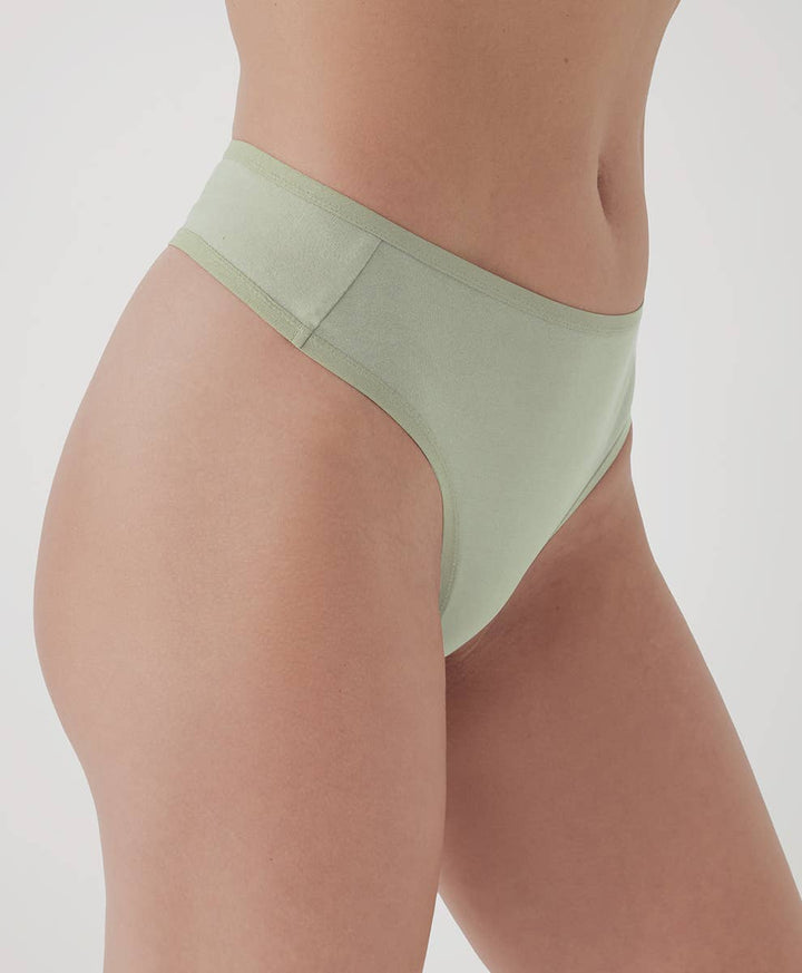 Women’s Everyday High Rise Thong - Echo Market