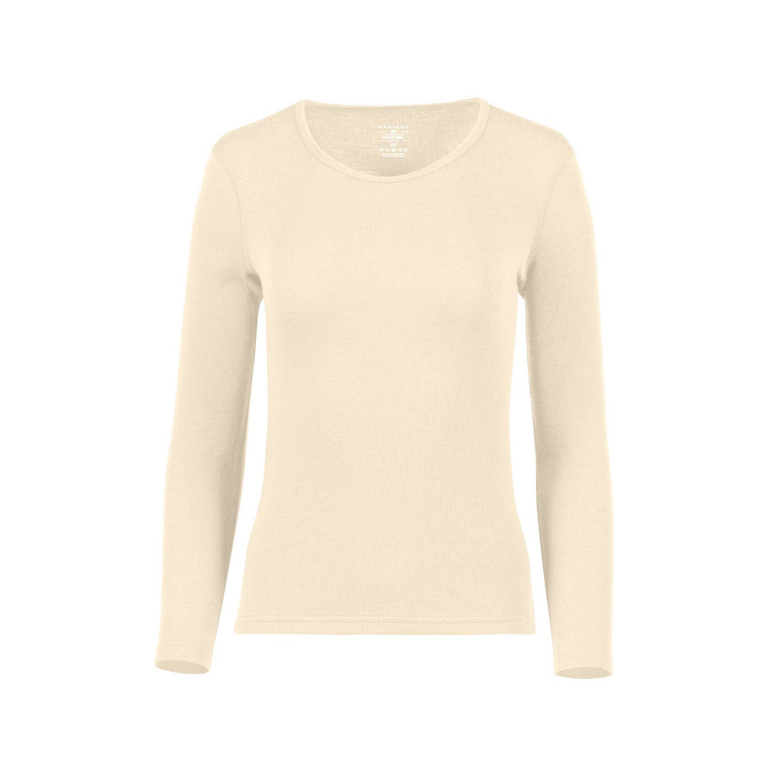 Women's Midweight Merino Long Sleeve | Natural - Echo Market