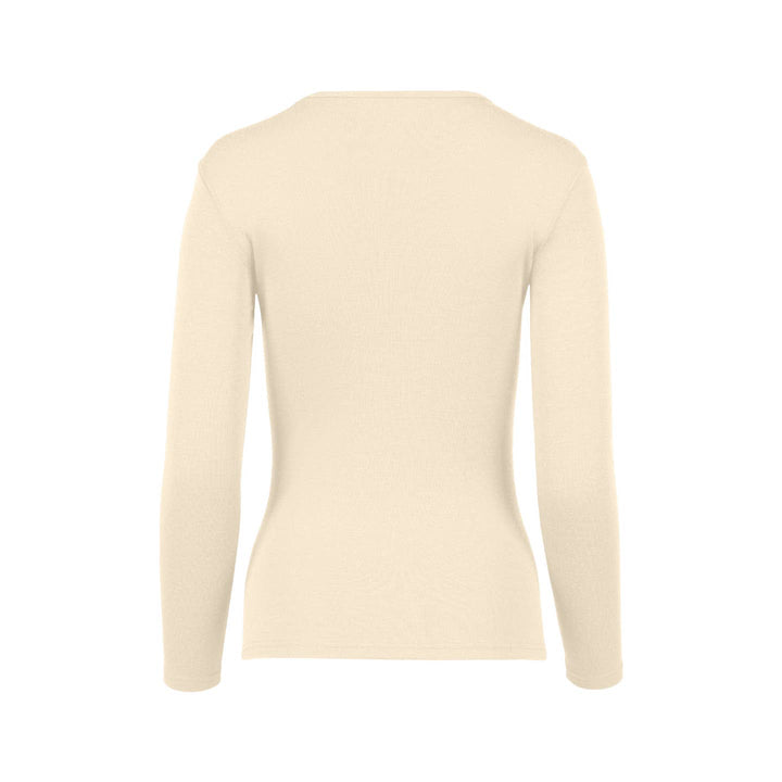 Women's Midweight Merino Long Sleeve | Natural - Echo Market