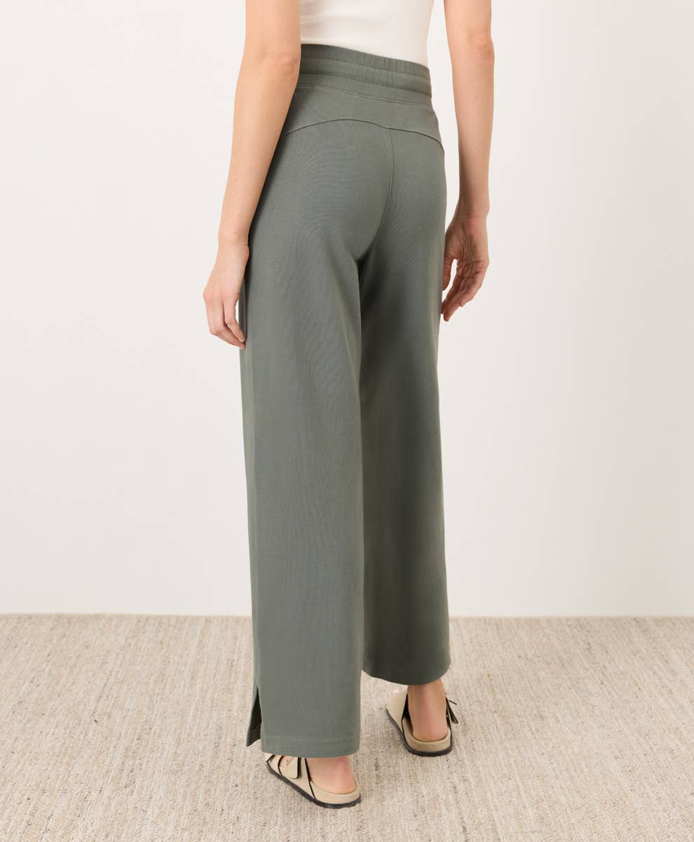 Women's Organic CloudKnit Wide Leg Pant - Echo Market