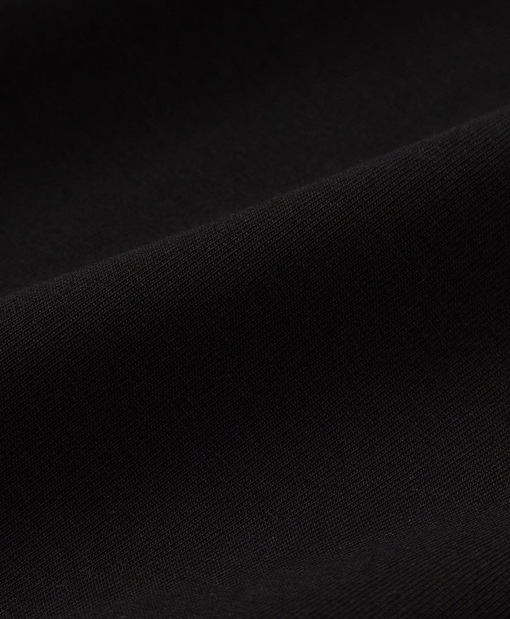 Close-up of black fabric texture