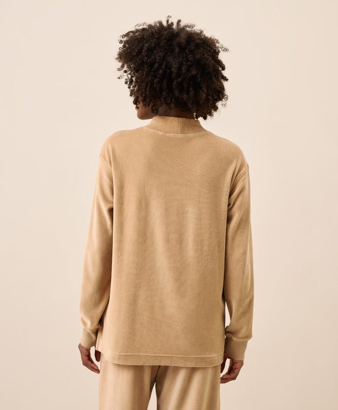 Women's Pure Velour Cozy Pullover - Echo Market
