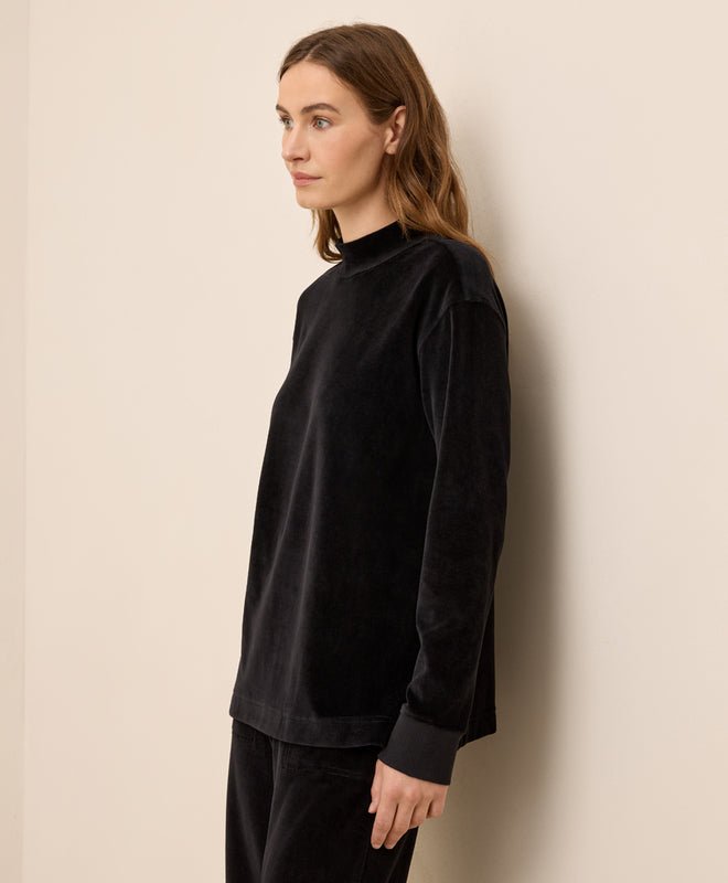 Women's Pure Velour Cozy Pullover - Echo Market