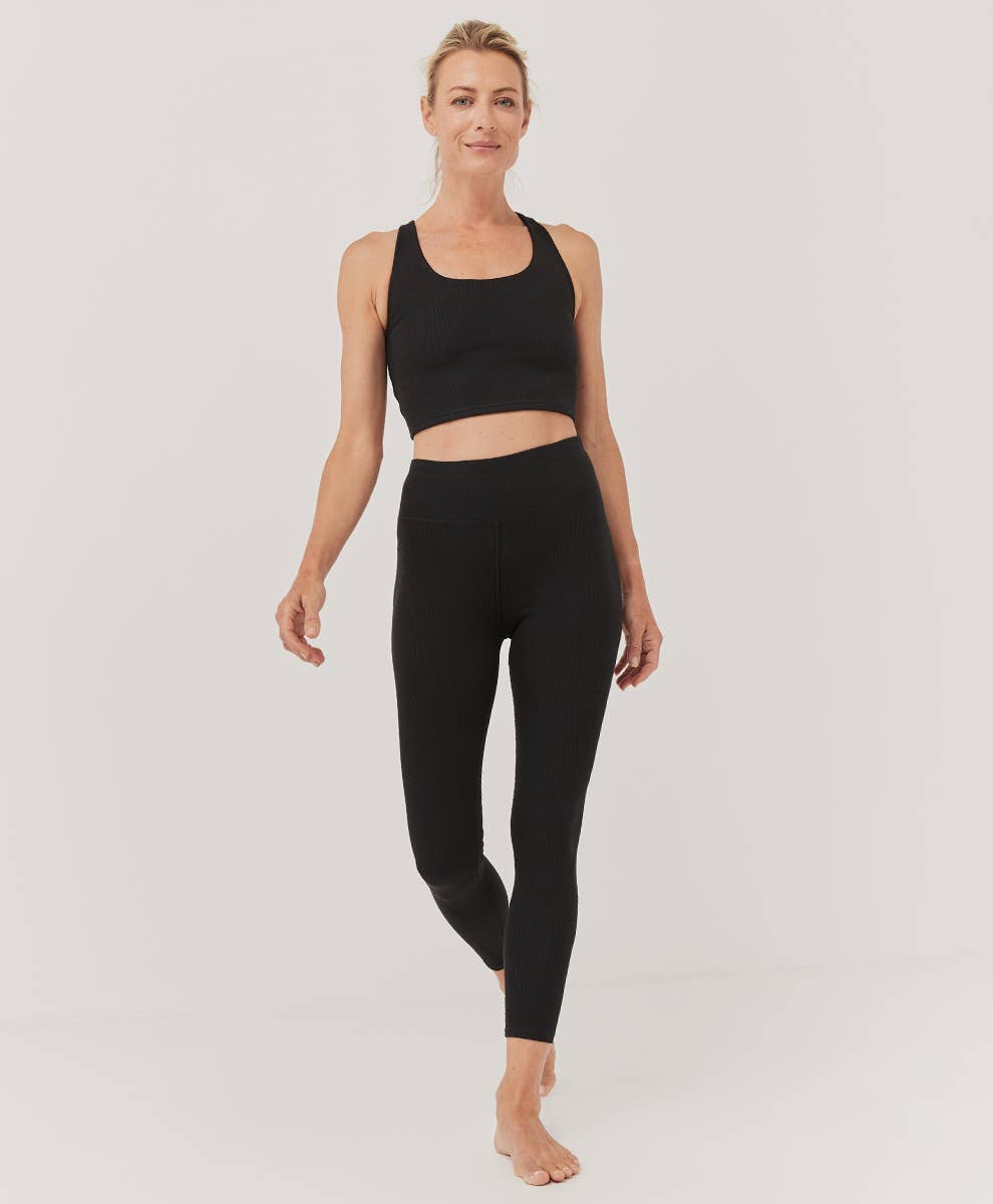 Women’s Ribbed High Waist Legging - Echo Market