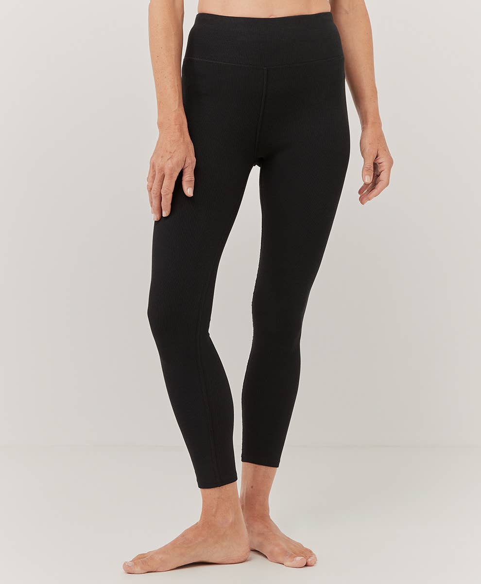 Women’s Ribbed High Waist Legging - Echo Market