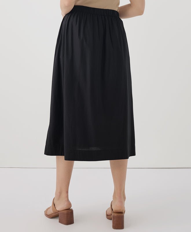 Women’s Sunset Lightweight Cotton Button Skirt - Echo Market