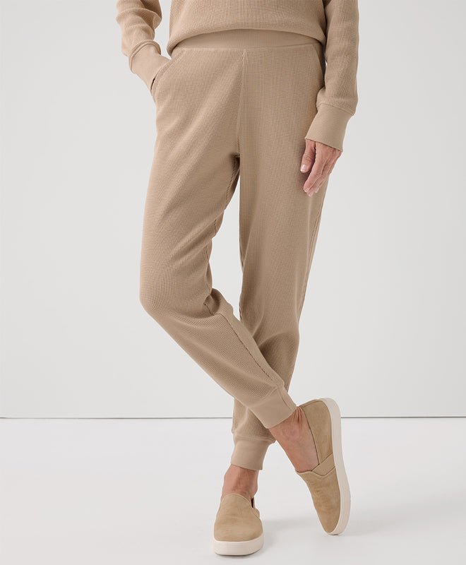 Women’s Thermal Waffle Jogger - Echo Market