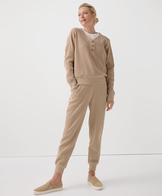 Women’s Thermal Waffle Jogger - Echo Market