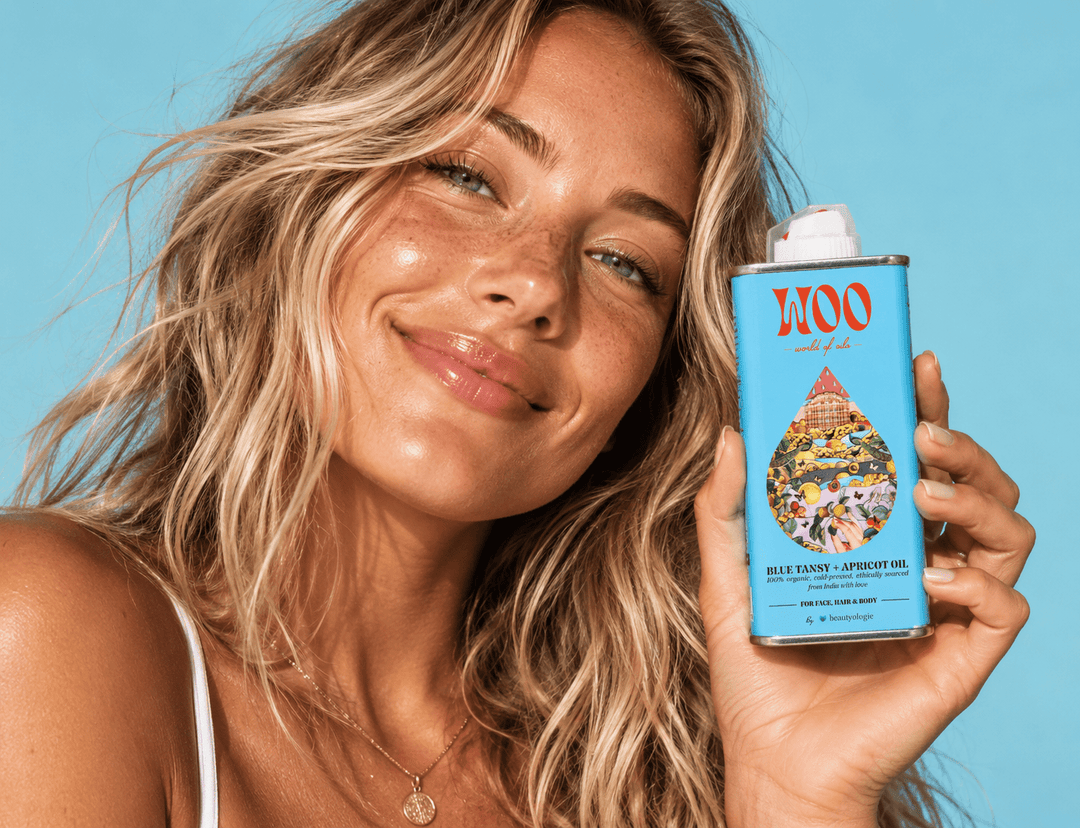 WOO Blue Tansy Oil &amp; Solid Oil Balm Bundle - Echo Market