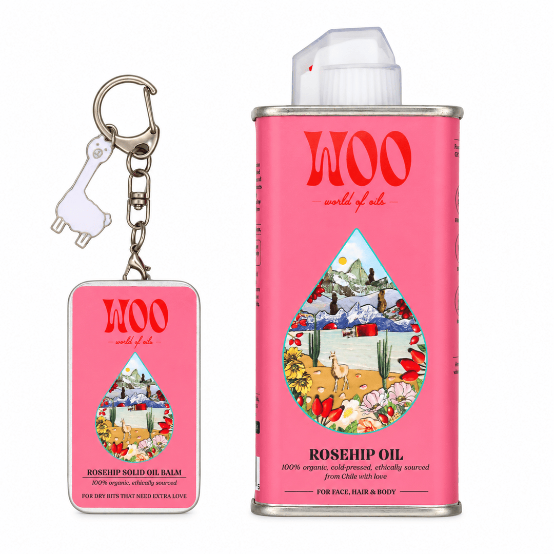 WOO Rosehip Oil + Solid Oil Balm Bundle - Echo Market