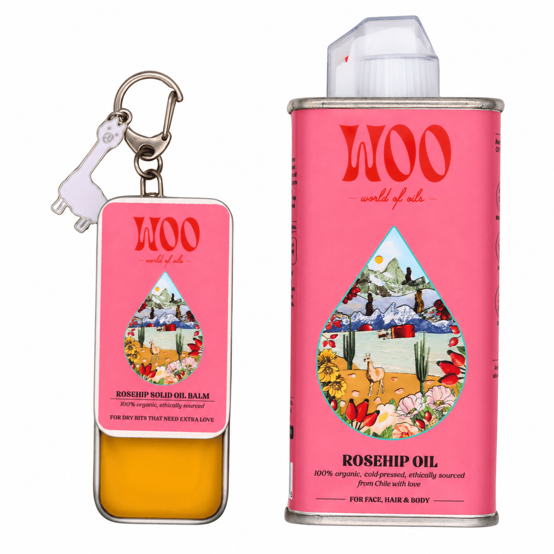 WOO Rosehip Oil + Solid Oil Balm Bundle - Echo Market