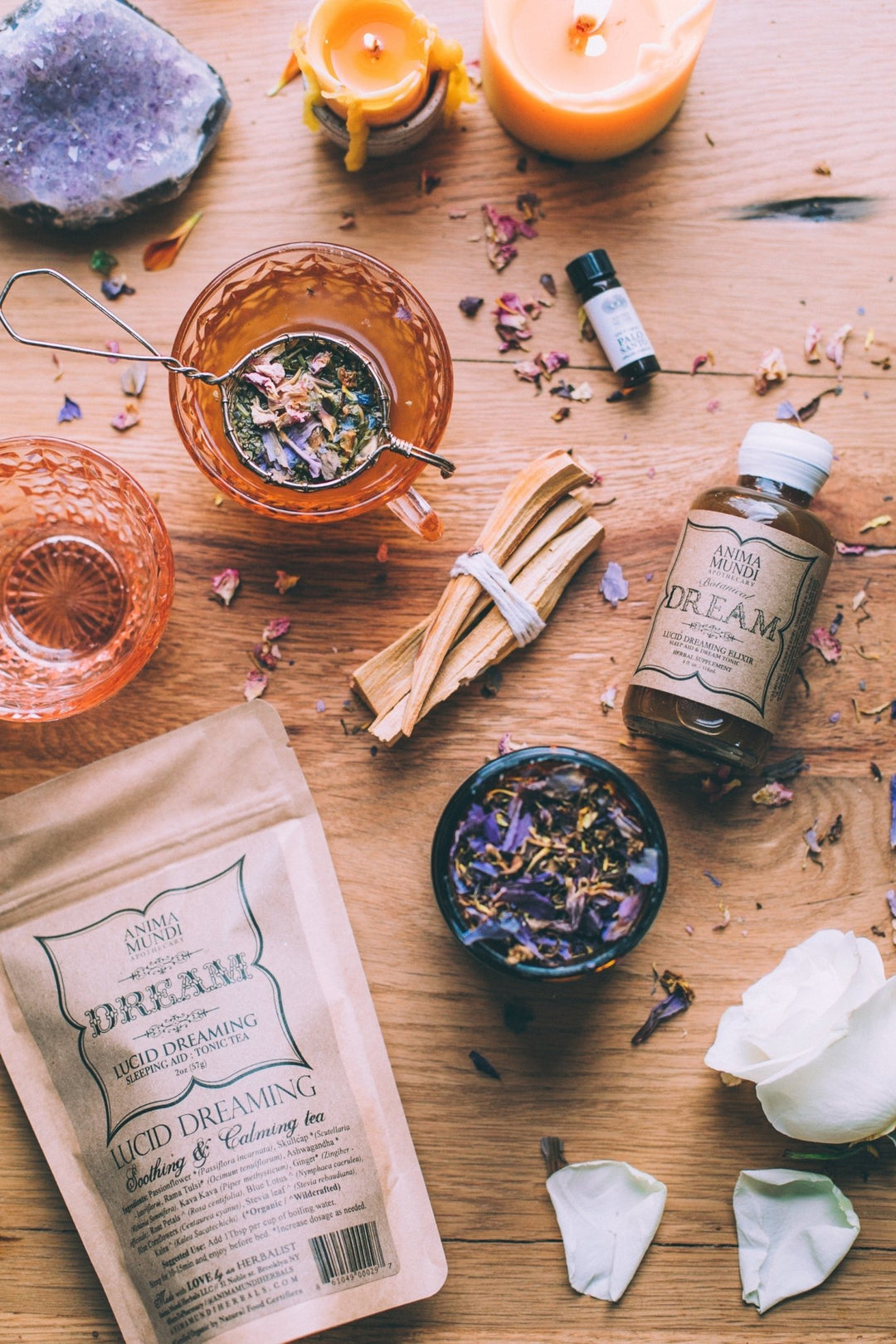 Woven Brass | Large Tea Strainer with Handle - Echo Market