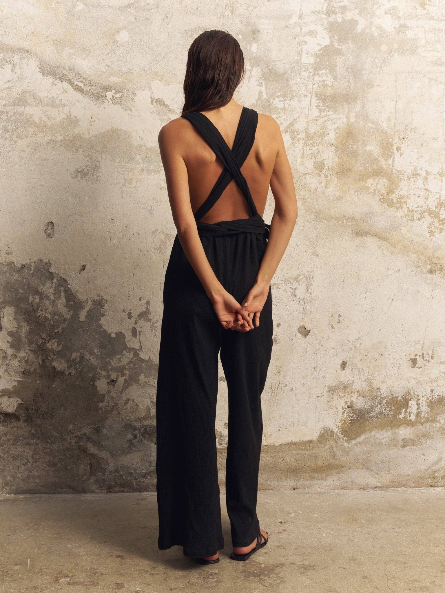 Wrap Your Way Jumpsuit - Echo Market