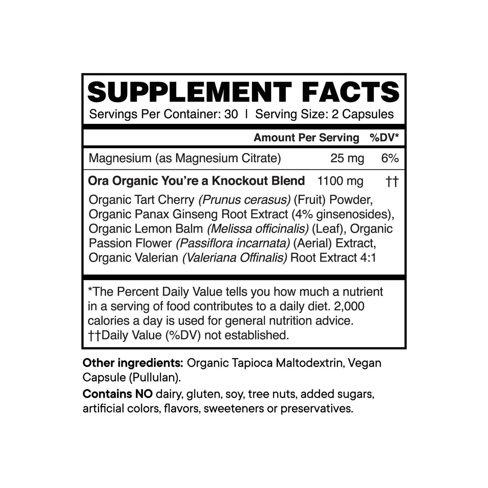 You're a Knockout | Sleep & Stress Support Capsules - Echo Market