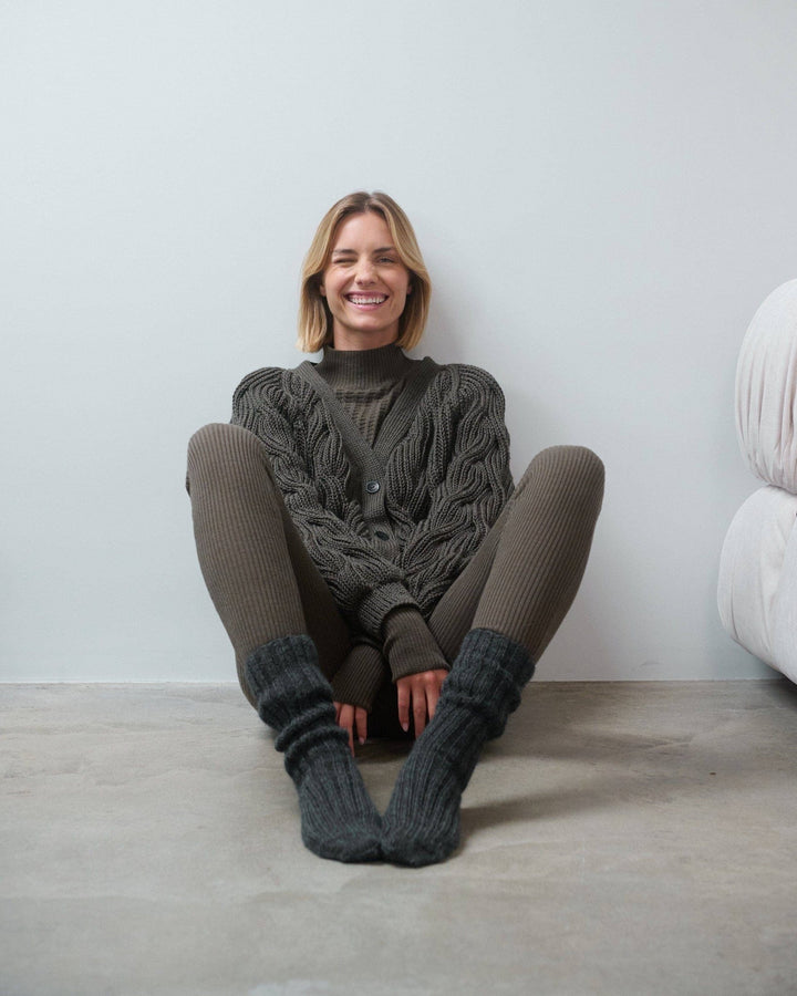 Žaltys: Nettle Merino Wool Turtleneck | Nettle - Echo Market