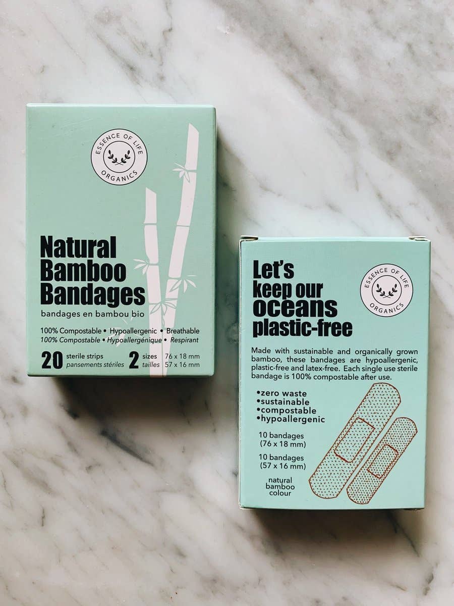 100% Biodegradable Bamboo Bandages - Echo Market