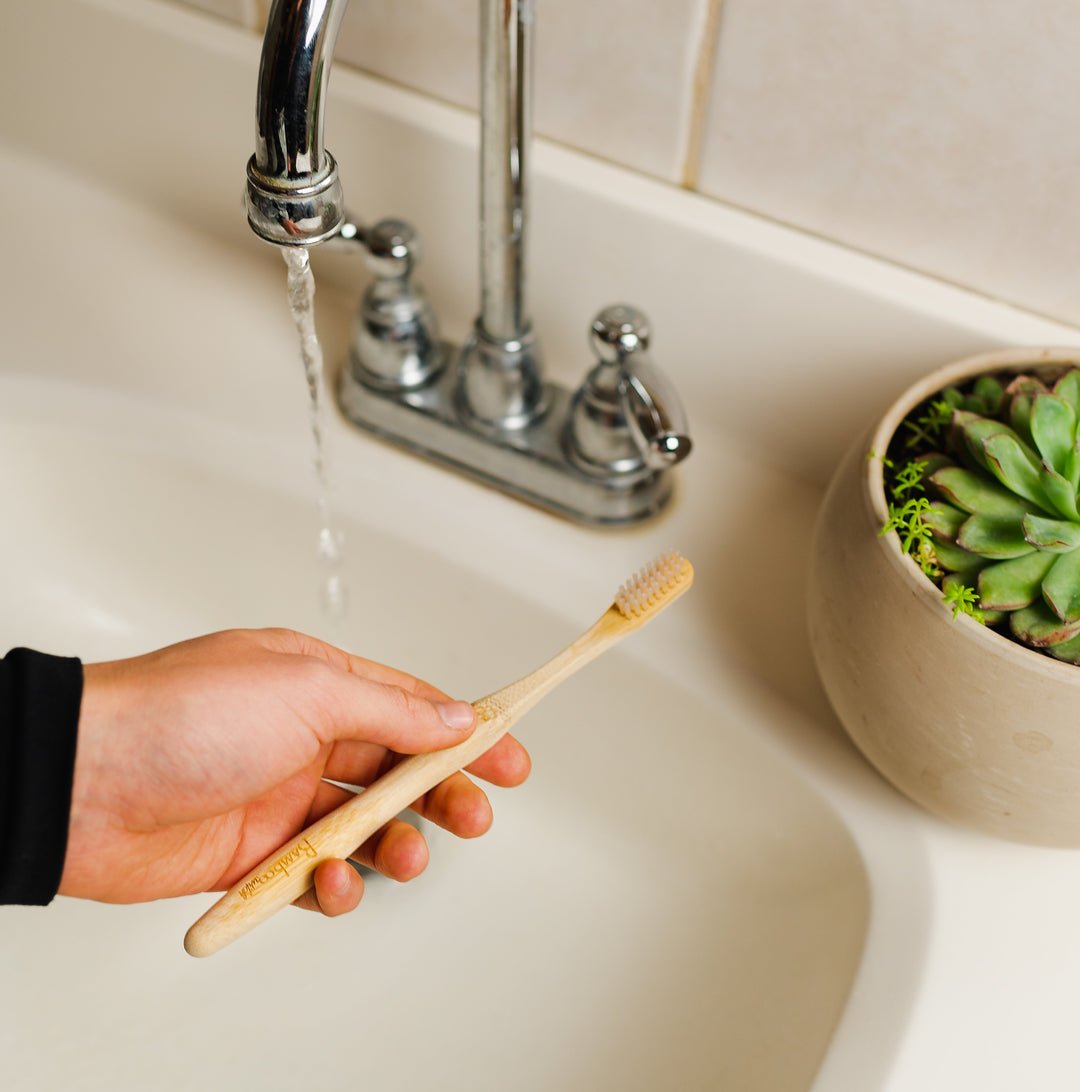 100% Compostable Bamboo Toothbrush - Echo Market
