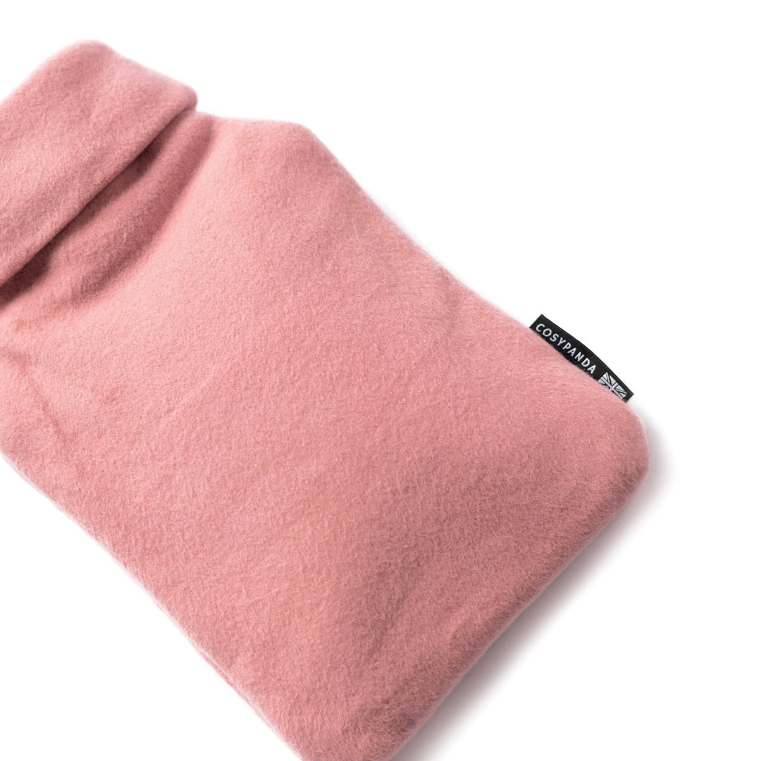 2L Pink Organic Cotton Hot Water Bottle - Echo Market