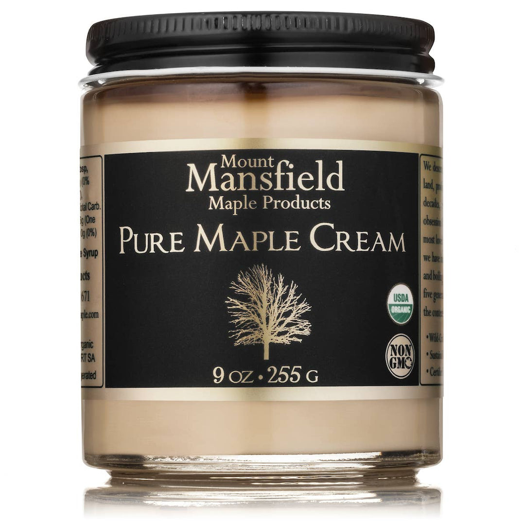 9oz Jar Organic Pure Vermont Maple Cream - Echo Market